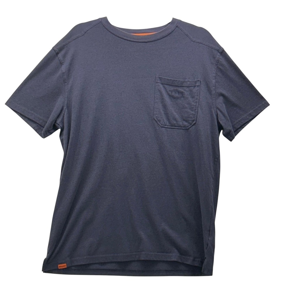 Brunt Pocket Tee‎ Shirt Gray Large
